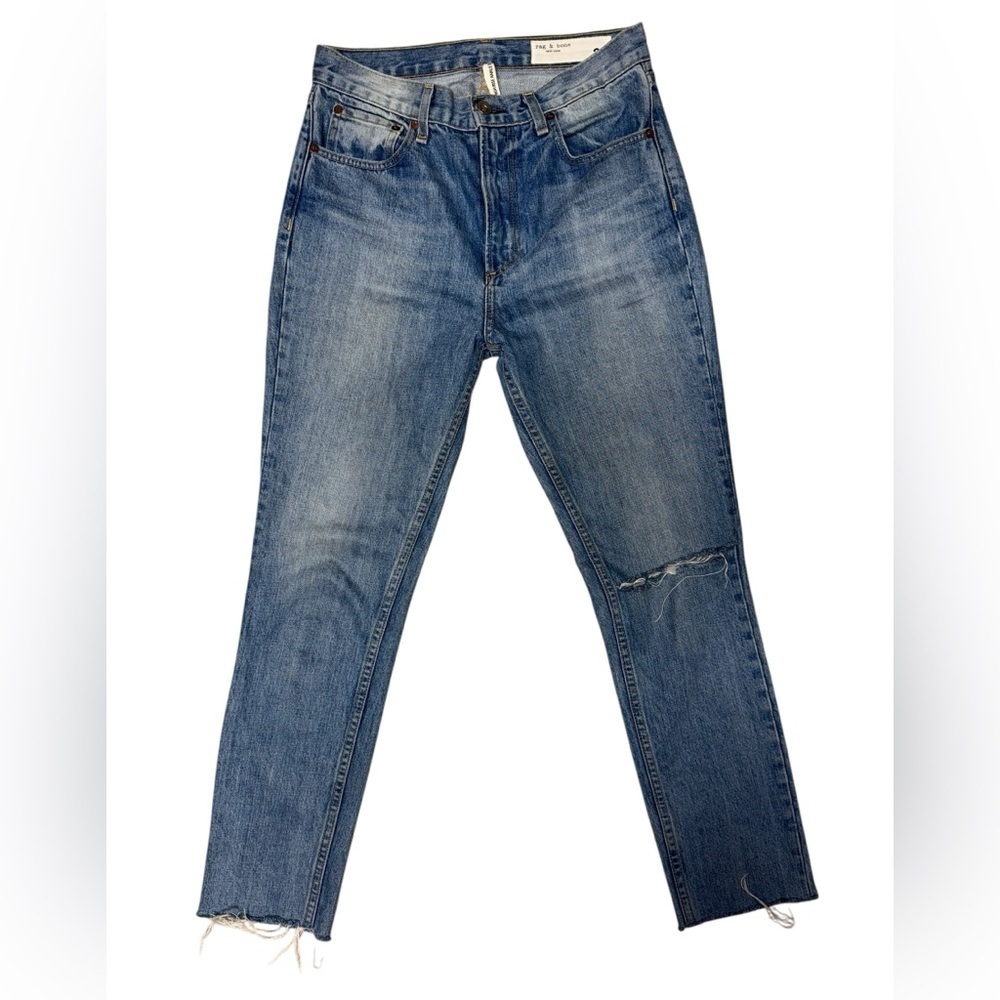 Rag & Bone High Rise Skinny Ankle